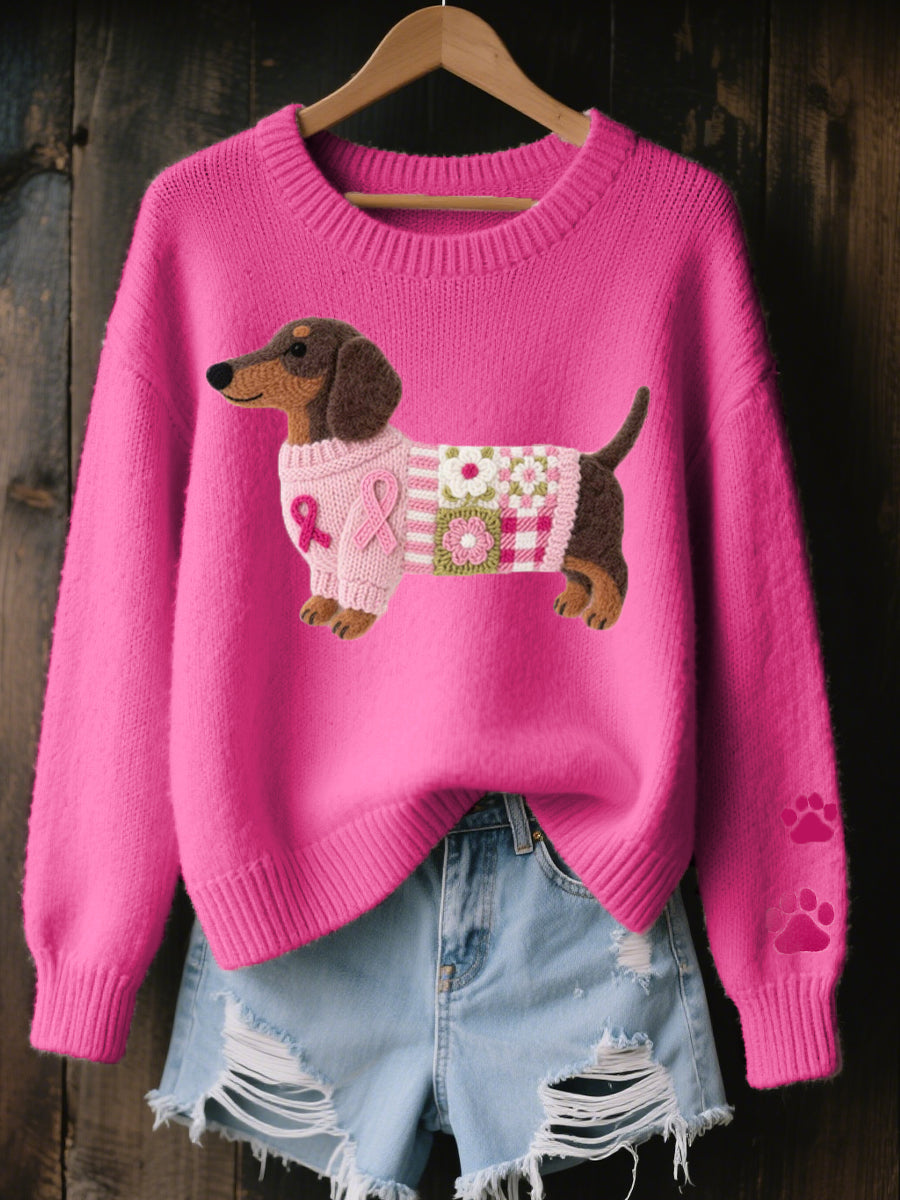 Odalys Patchwork Motif Sweater