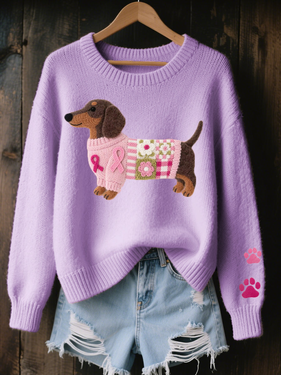 Odalys Patchwork Motif Sweater