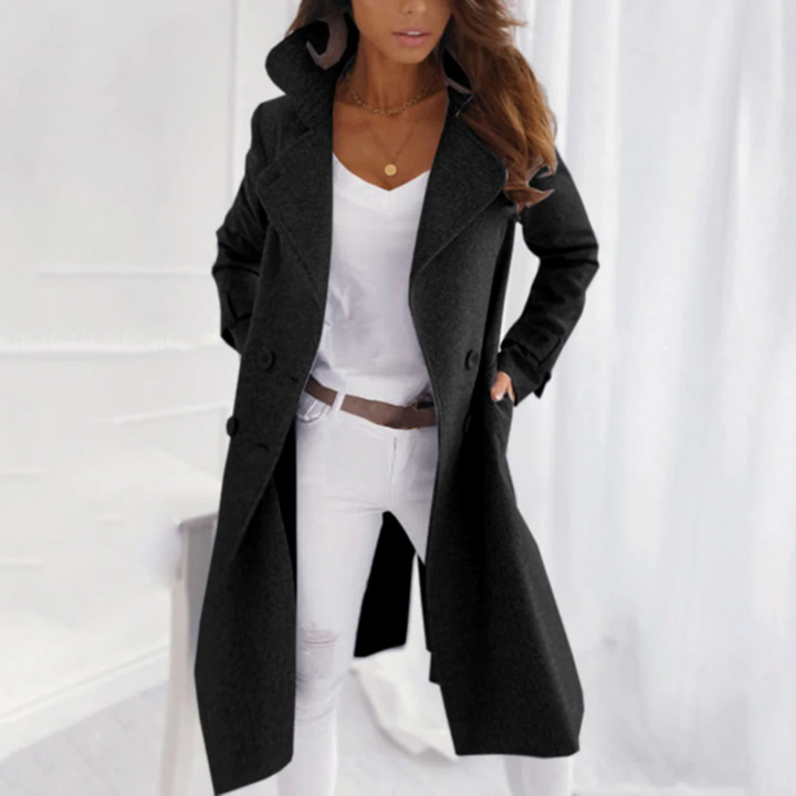 Rosanna Turned Up Collar Coat