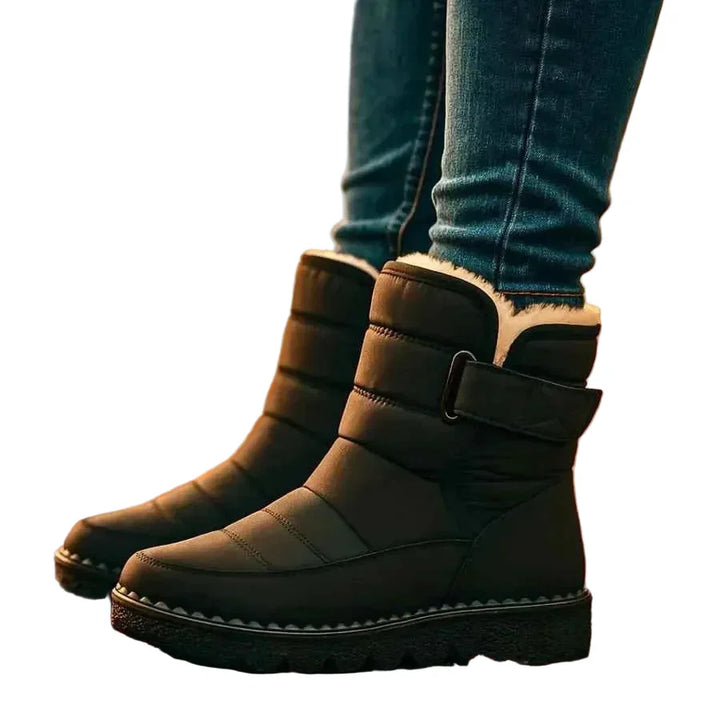 Dana Fleece Lined Winter Ankle Boots