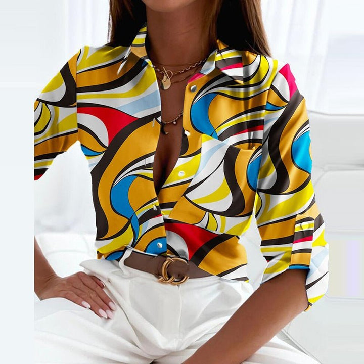 Ilaria Button Front Blouse