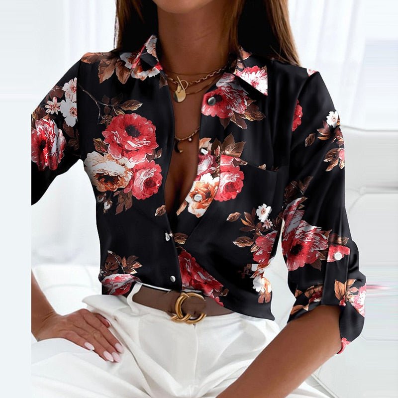 Ilaria Button Front Blouse