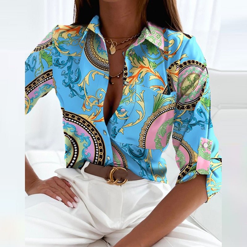 Ilaria Button Front Blouse