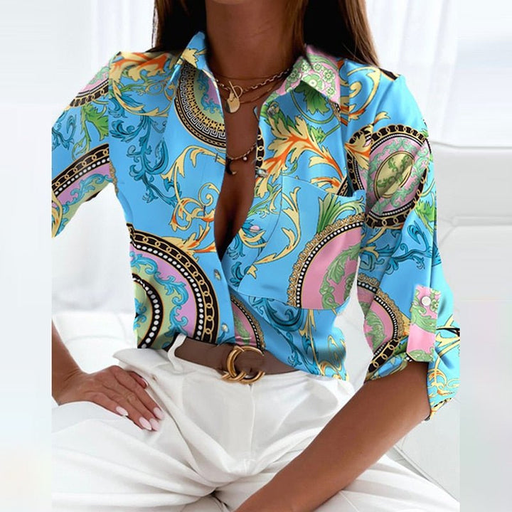 Ilaria Button Front Blouse