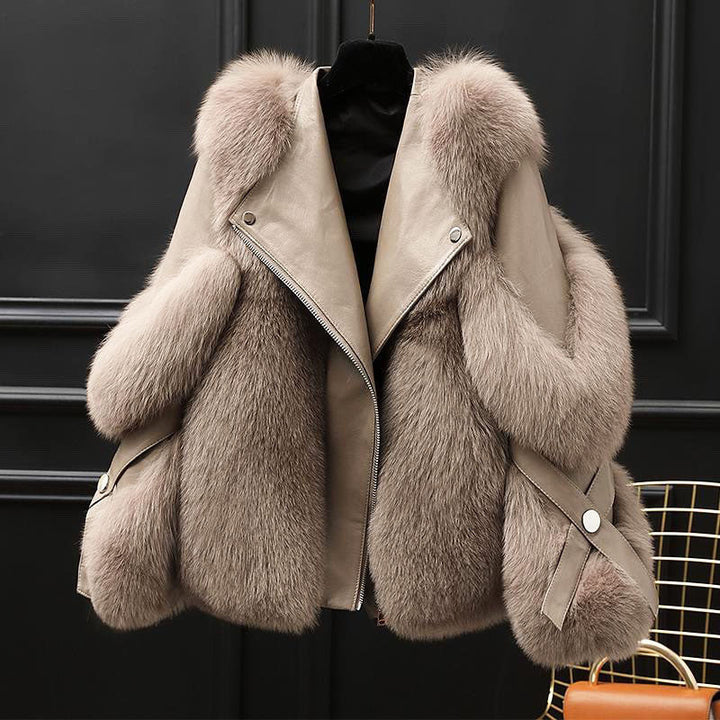 Vera Faux Fur Collar Jacket