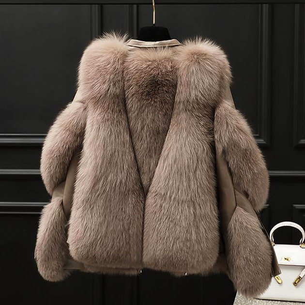Vera Faux Fur Collar Jacket