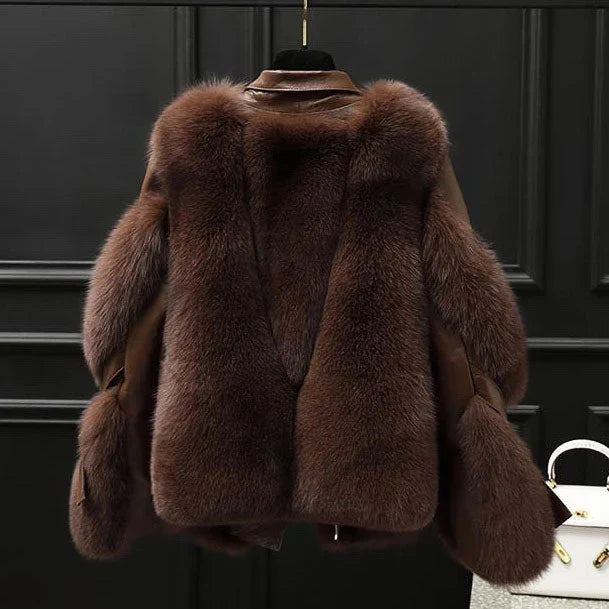Vera Faux Fur Collar Jacket