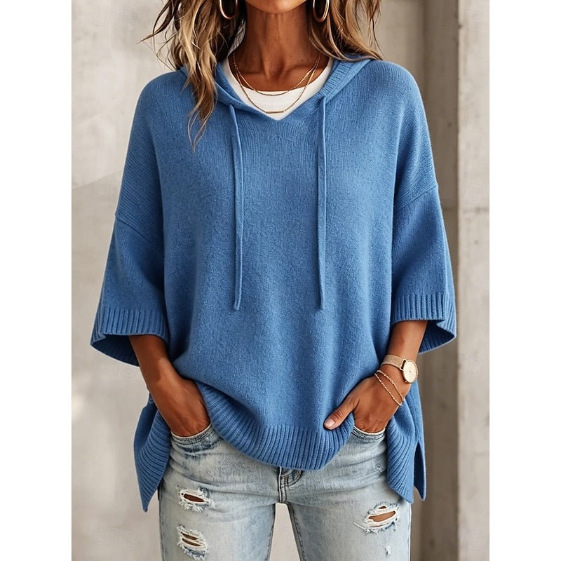 Josephine Oversized Hooded Pullover