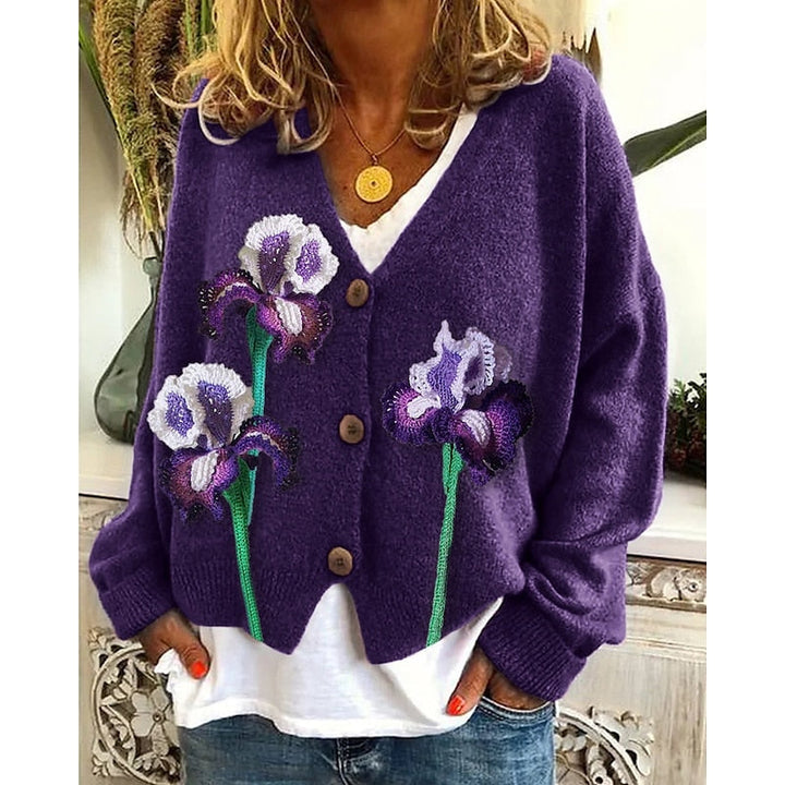 Eloise Floral Print Cardigan