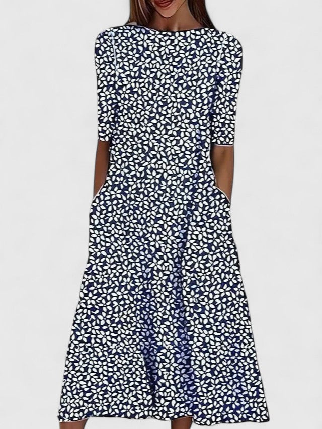 Noemi Sophisticated Midi Dress